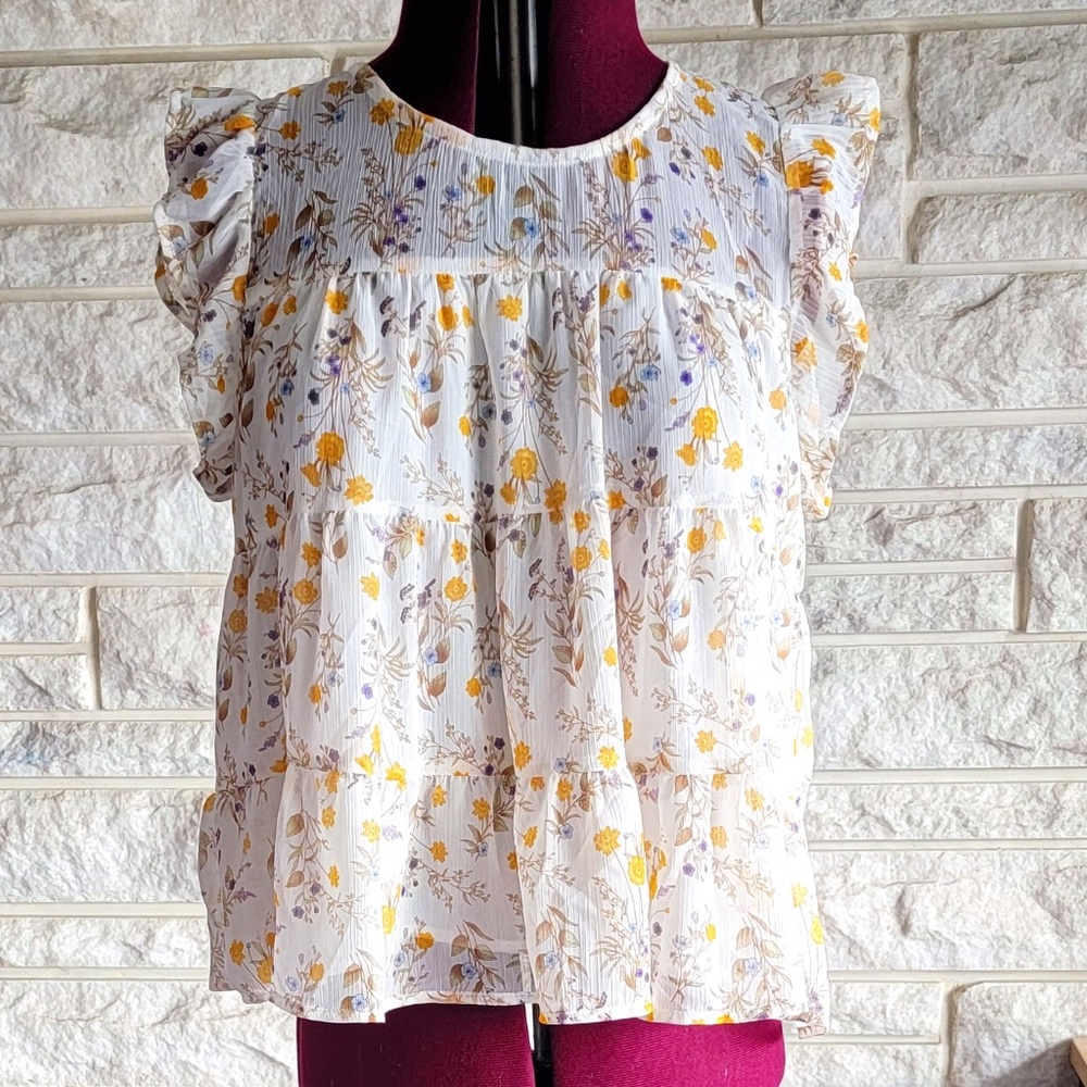 Summer Flowing Blouse